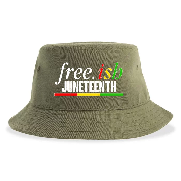 Free-ish Juneteenth Sustainable Bucket Hat