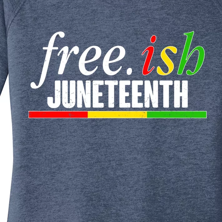 Free-ish Juneteenth Women's Perfect Tri Tunic Long Sleeve Shirt