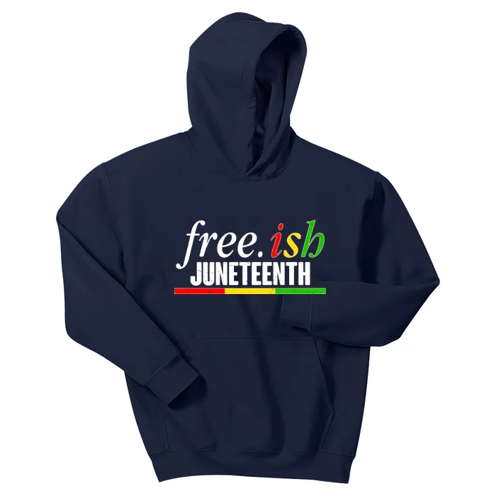 Free-ish Juneteenth Kids Hoodie