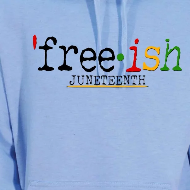 Free-ish Juneteenth June 19 1865 African American History Unisex Surf Hoodie