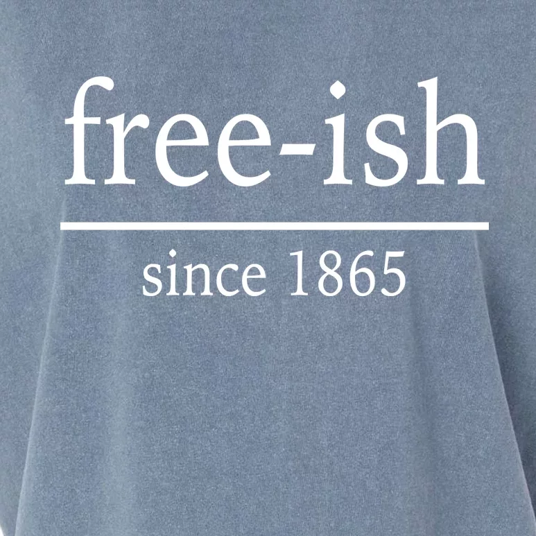 Free-ish Since 1865 Garment-Dyed Women's Muscle Tee