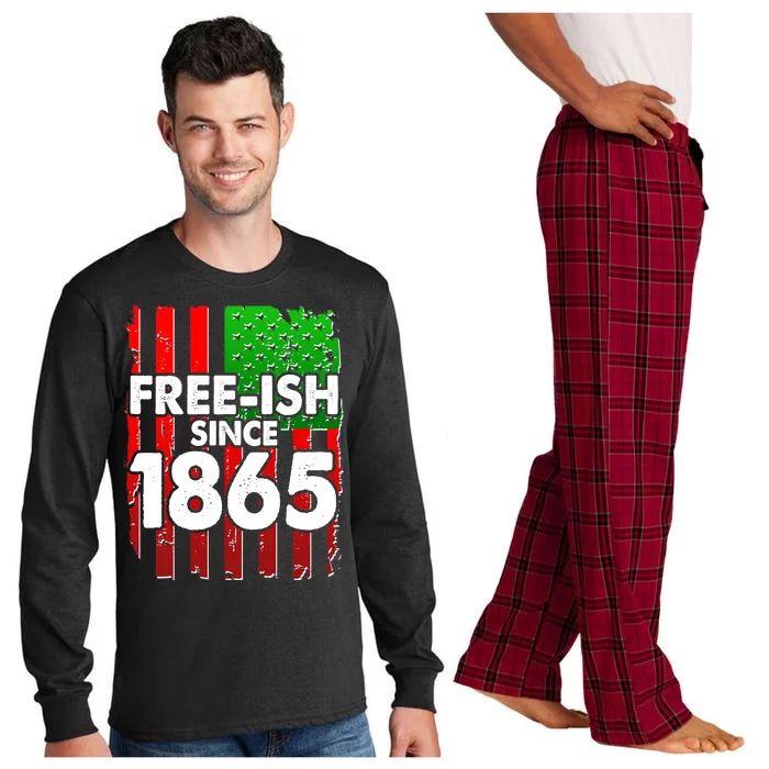 Free-ish Since 1865 Juneteenth Long Sleeve Pajama Set