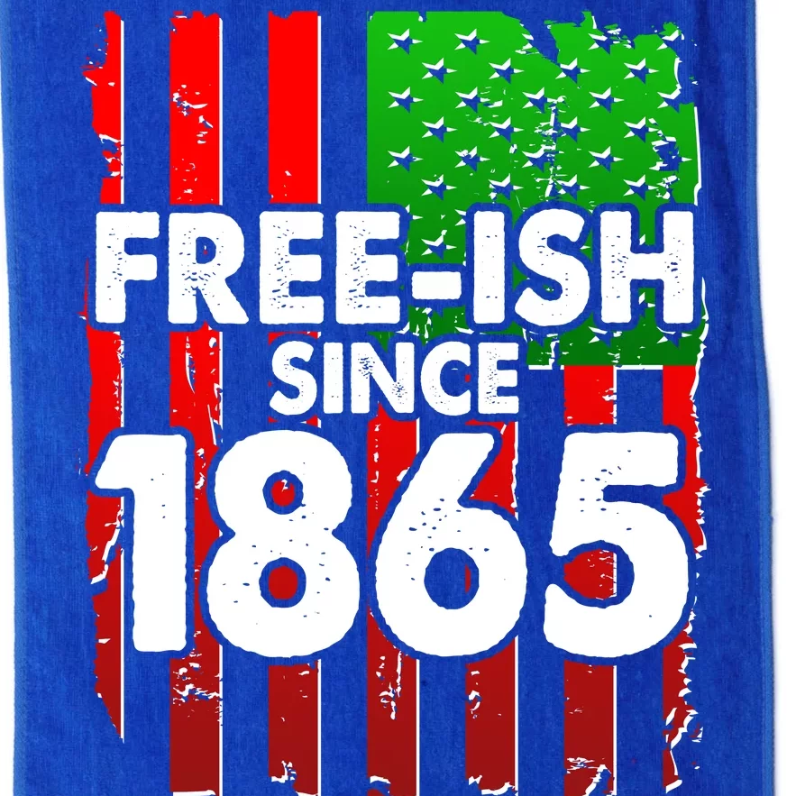 Free-ish Since 1865 Juneteenth Platinum Collection Golf Towel