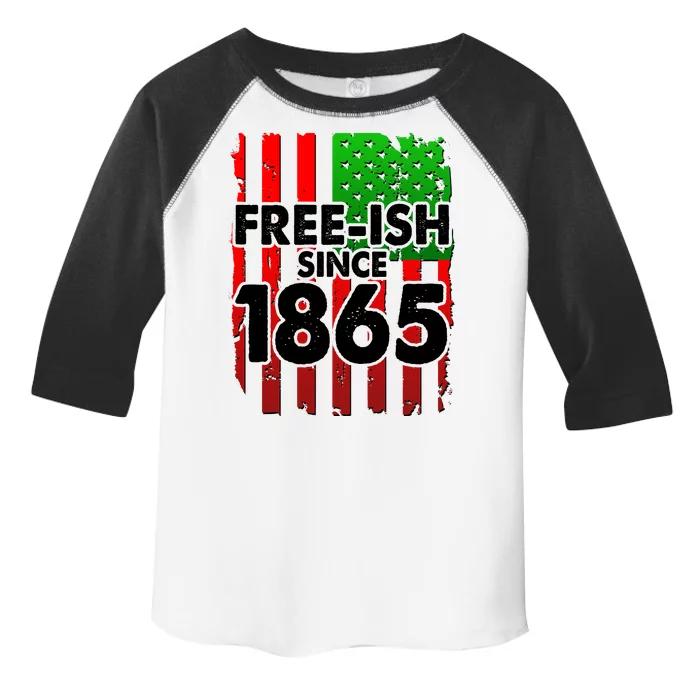 Free-ish Since 1865 Juneteenth Toddler Fine Jersey T-Shirt