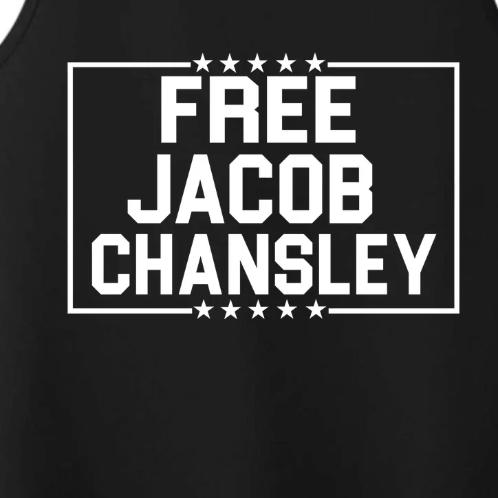 Free Jacob Chansley Performance Tank