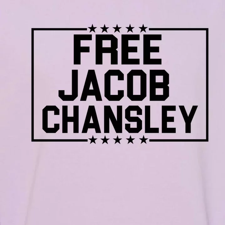 Free Jacob Chansley Garment-Dyed Sweatshirt