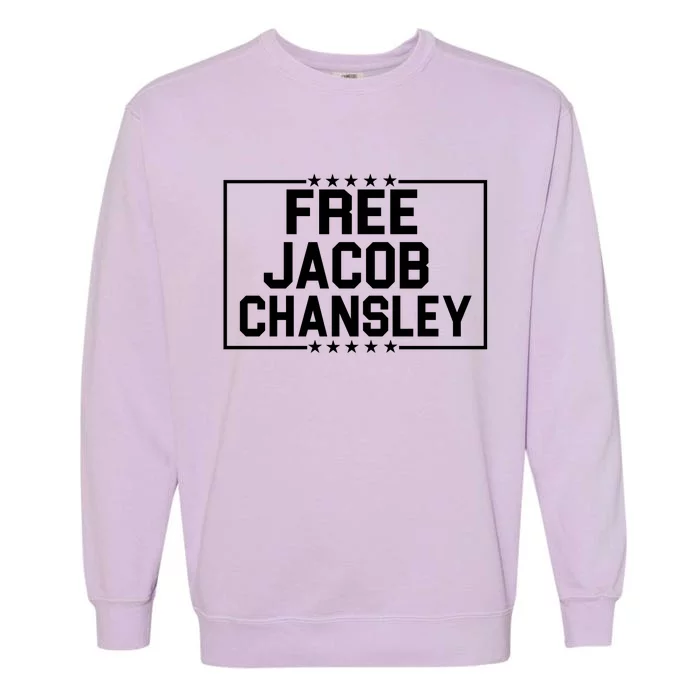 Free Jacob Chansley Garment-Dyed Sweatshirt