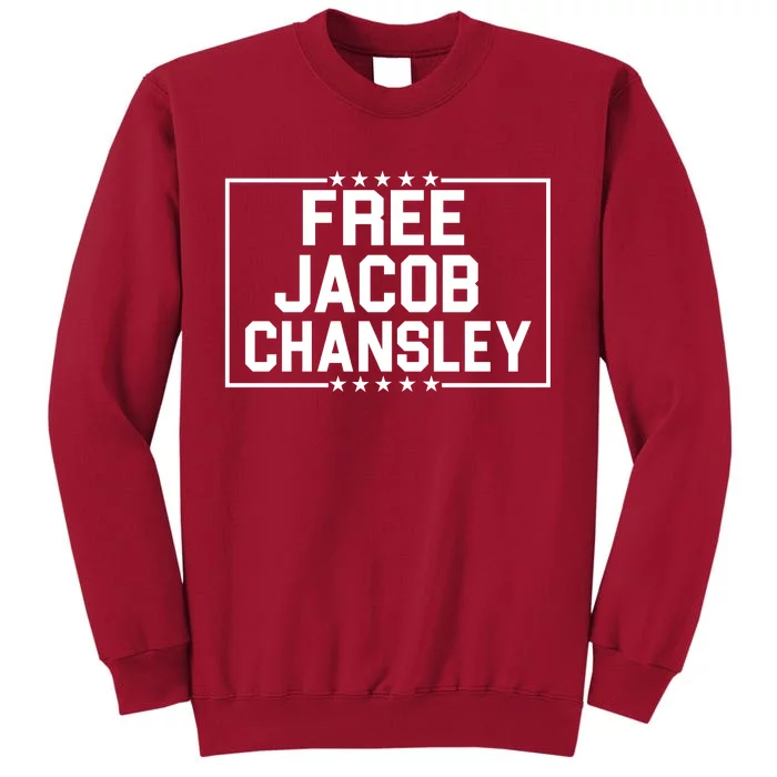 Free Jacob Chansley Tall Sweatshirt