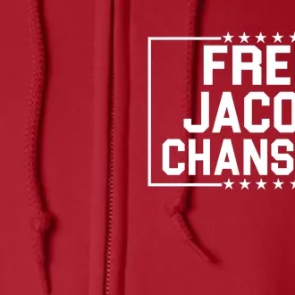 Free Jacob Chansley Full Zip Hoodie