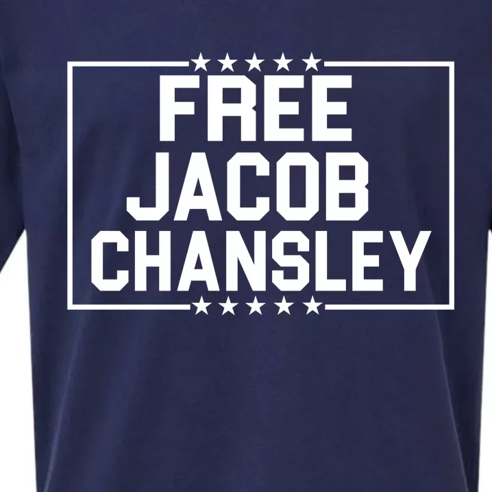 Free Jacob Chansley Sueded Cloud Jersey T-Shirt