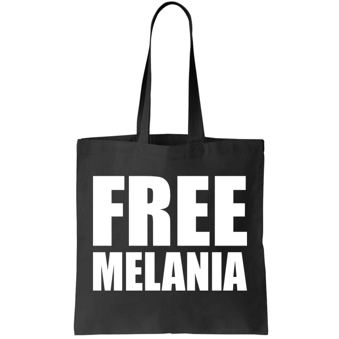 Free Melania Bold Text Tote Bag