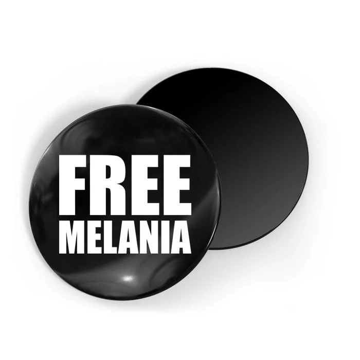 Free Melania Bold Text Magnet