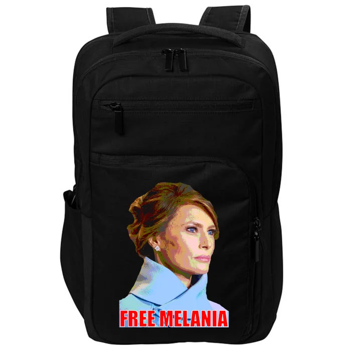 Free Melania Red Photo Impact Tech Backpack