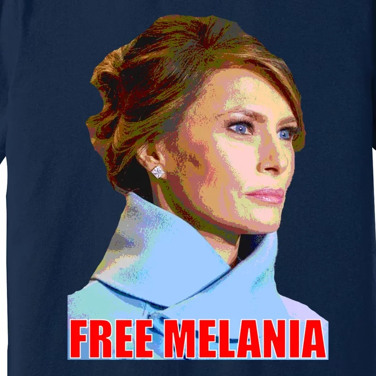 Free Melania Red Photo Premium T-Shirt