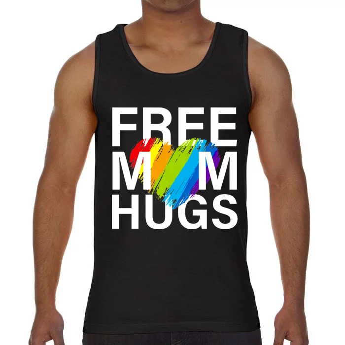 Free Mom Hugs LGBT Heart Comfort Colors® Tank Top