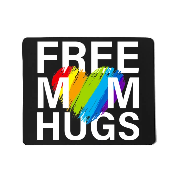 Free Mom Hugs LGBT Heart Mousepad