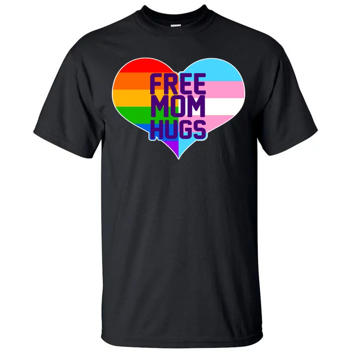 Free Mom Hugs LGBT Support Tall T-Shirt