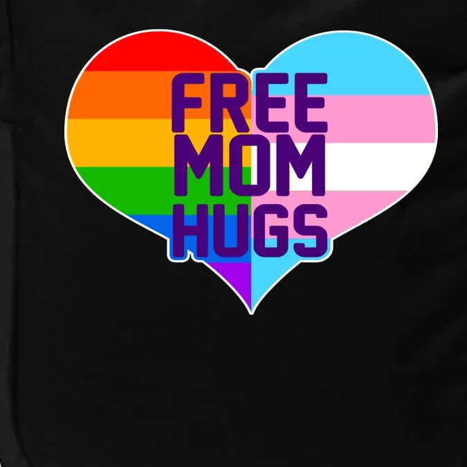 Free Mom Hugs LGBT Support Impact Tech Backpack