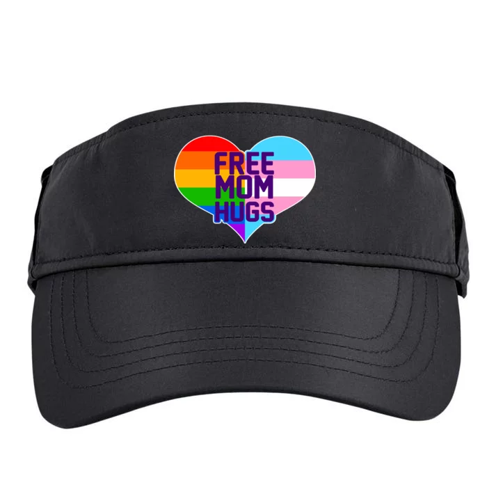 Free Mom Hugs LGBT Support Adult Drive Performance Visor