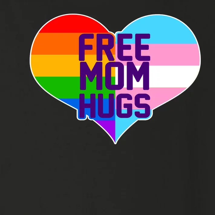 Free Mom Hugs LGBT Support Toddler Long Sleeve Shirt