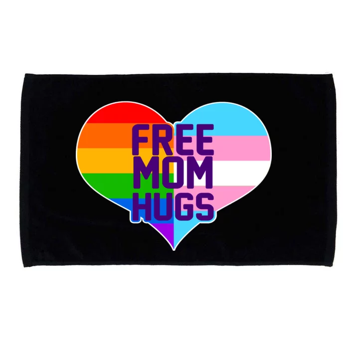 Free Mom Hugs LGBT Support Microfiber Hand Towel