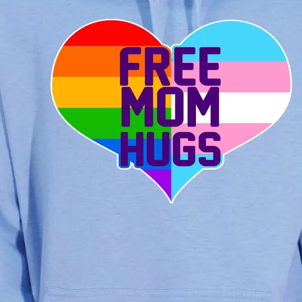 Free Mom Hugs LGBT Support Unisex Surf Hoodie