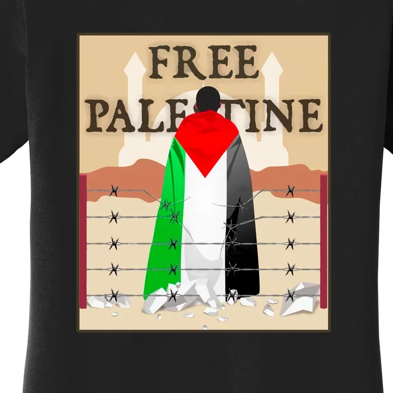 Free Palestine Women's T-Shirt