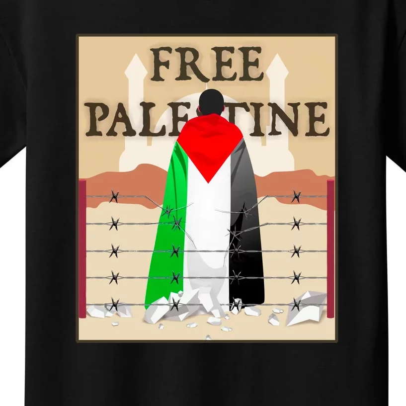 Free Palestine Kids T-Shirt