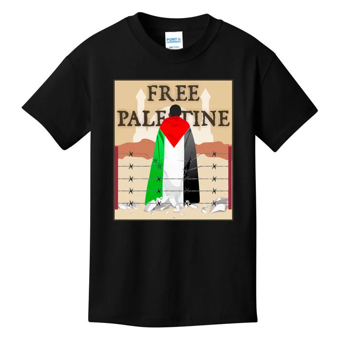 Free Palestine Kids T-Shirt