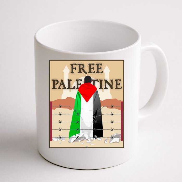 Free Palestine Front & Back Coffee Mug