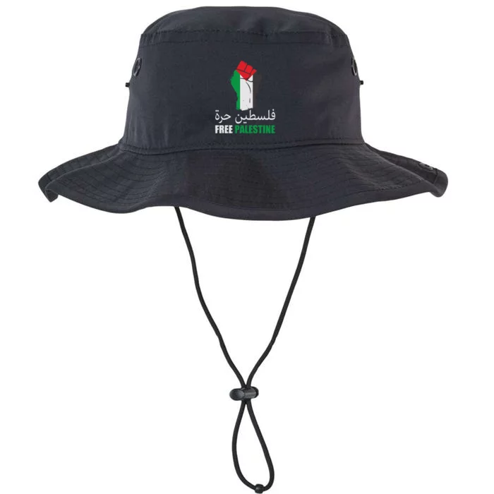 Free Palestine Arabic Support Palestine Gaza Jerusalem Legacy Cool Fit Booney Bucket Hat