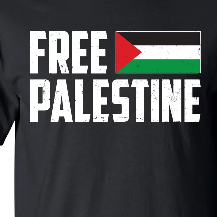 Free Palestine Flag Tall T-Shirt