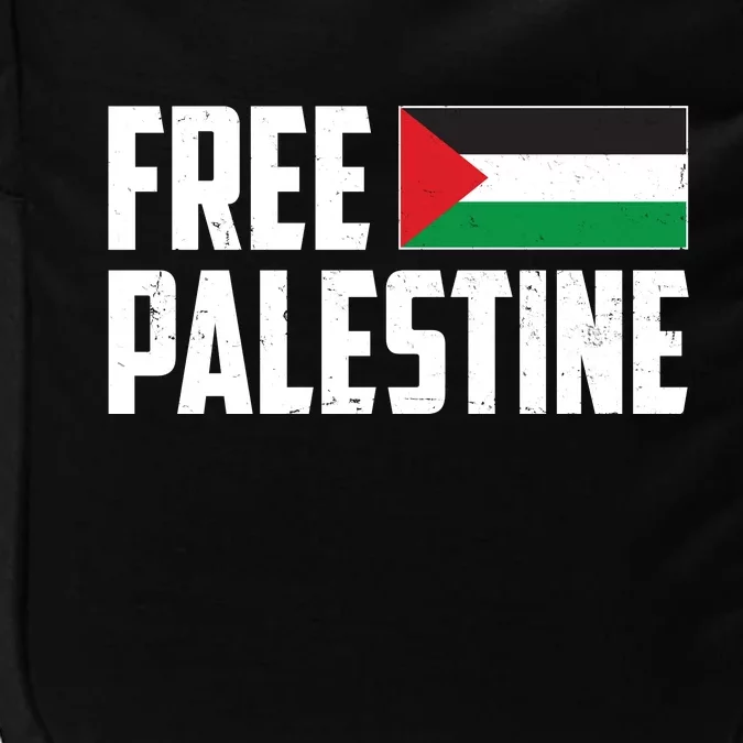 Free Palestine Flag Impact Tech Backpack