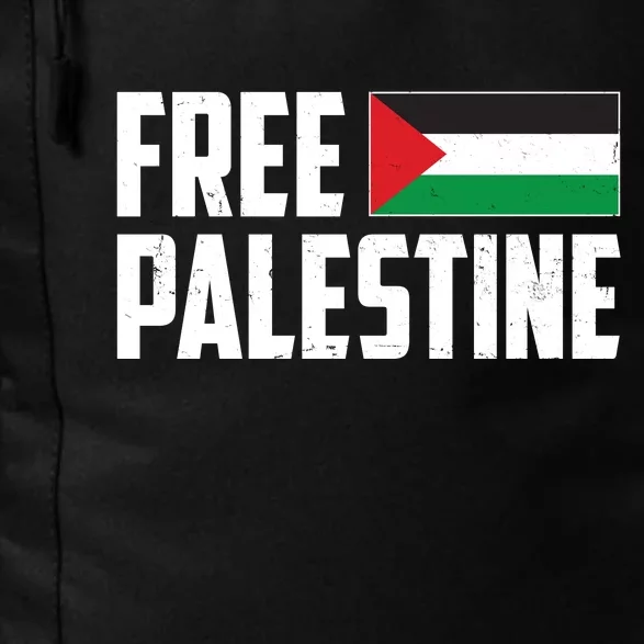 Free Palestine Flag Daily Commute Backpack