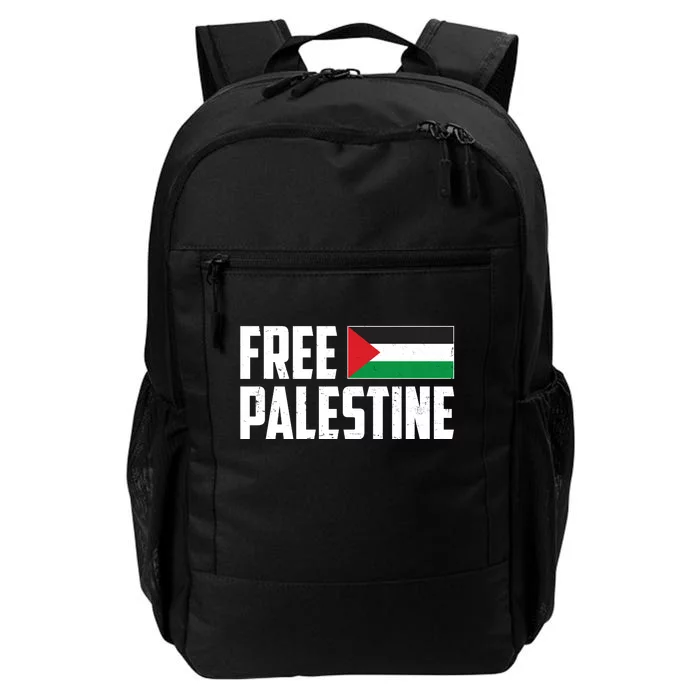 Free Palestine Flag Daily Commute Backpack