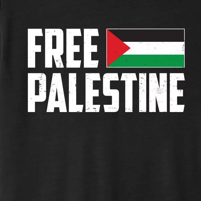 Free Palestine Flag ChromaSoft Performance T-Shirt