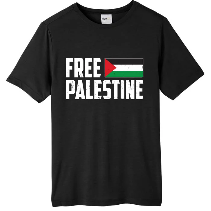 Free Palestine Flag ChromaSoft Performance T-Shirt