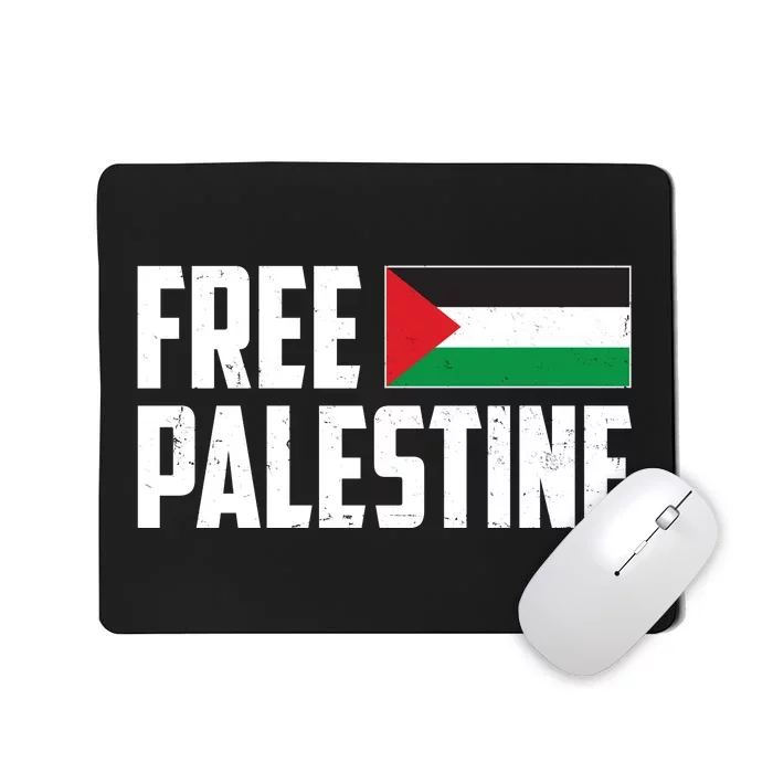 Free Palestine Flag Mousepad