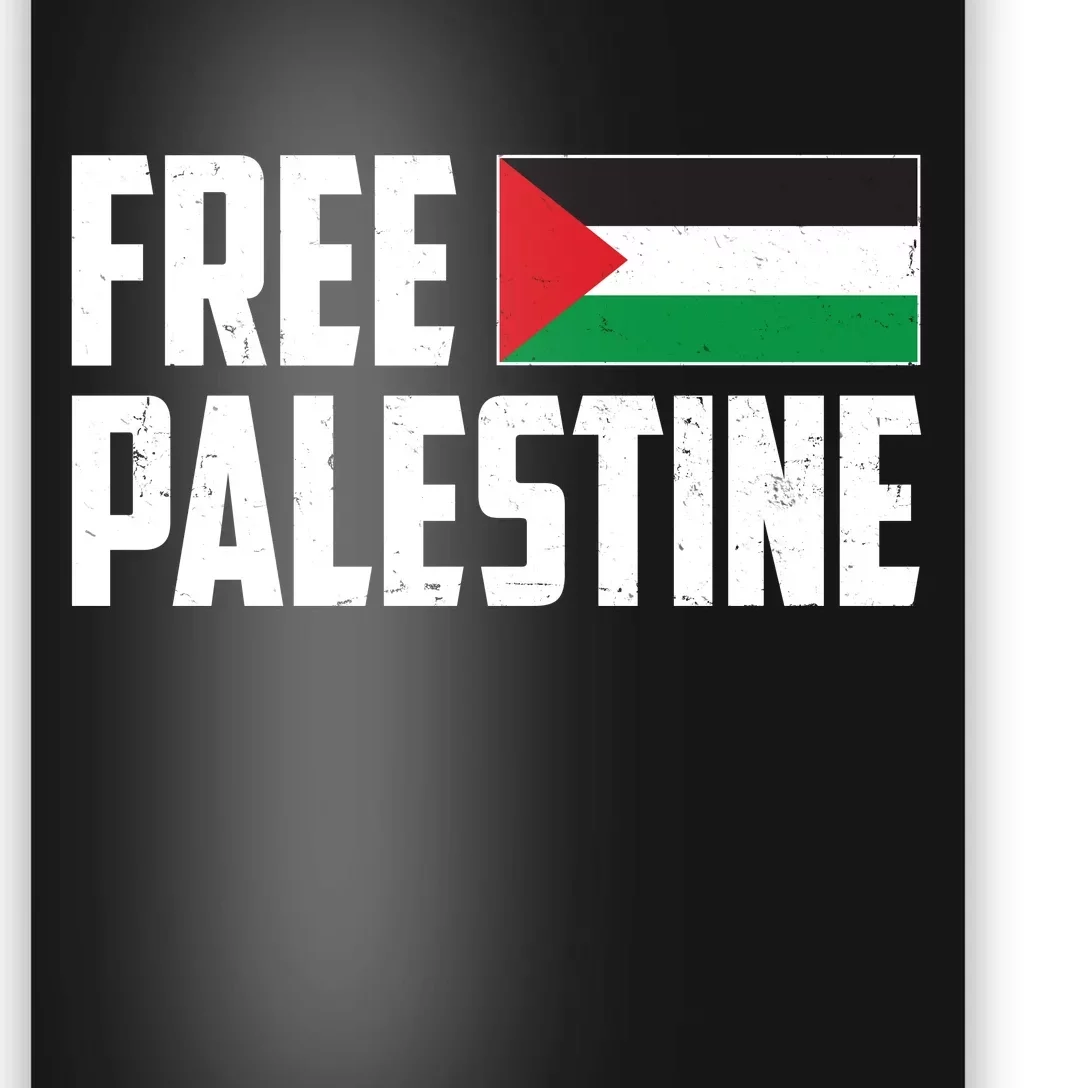 Free Palestine Flag Poster