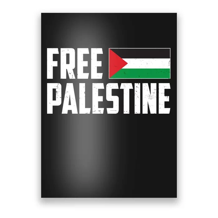 Free Palestine Flag Poster