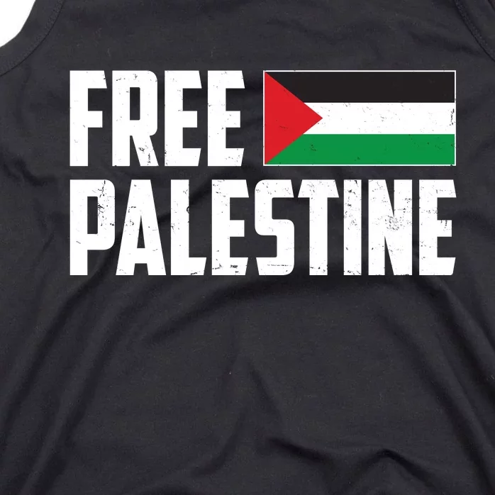 Free Palestine Flag Tank Top