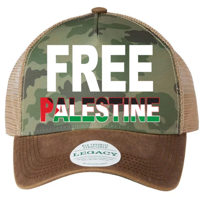 Free Palestine Flag Palestine Legacy Tie Dye Trucker Hat