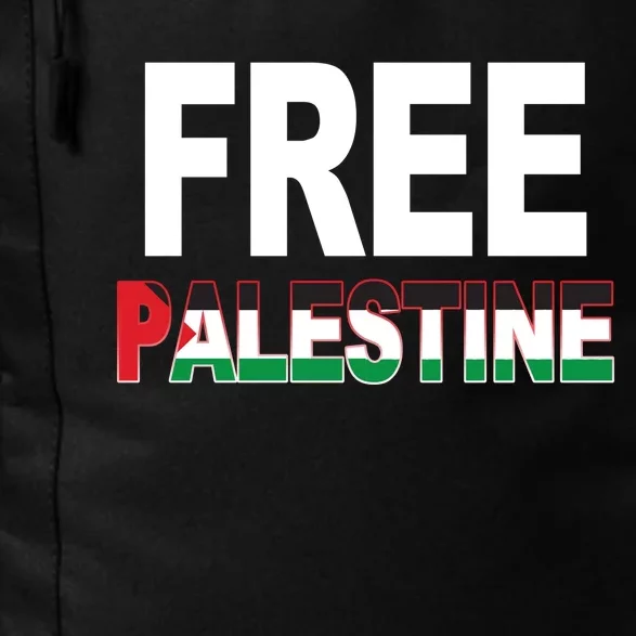 Free Palestine Flag Palestine Daily Commute Backpack