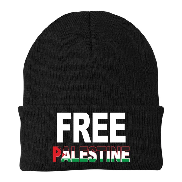 Free Palestine Flag Palestine Knit Cap Winter Beanie