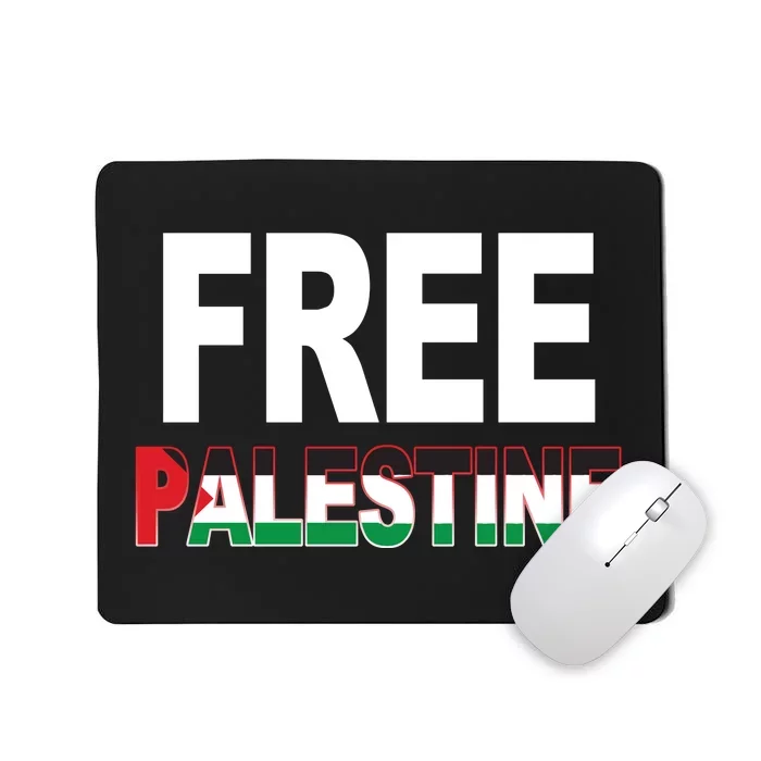 Free Palestine Flag Palestine Mousepad