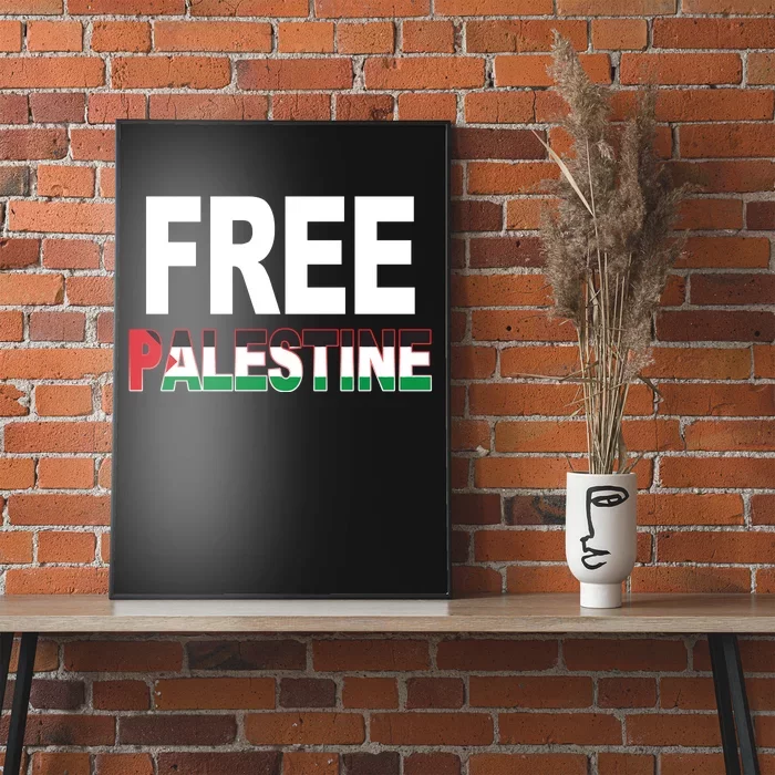 Free Palestine Flag Palestine Poster