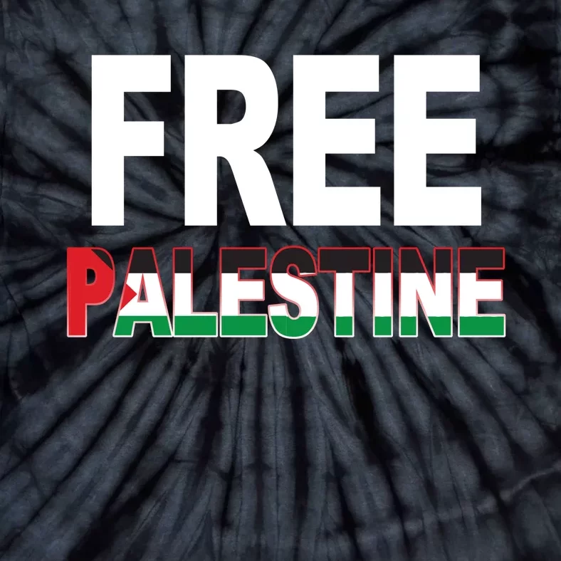 Free Palestine Flag Palestine Tie-Dye T-Shirt