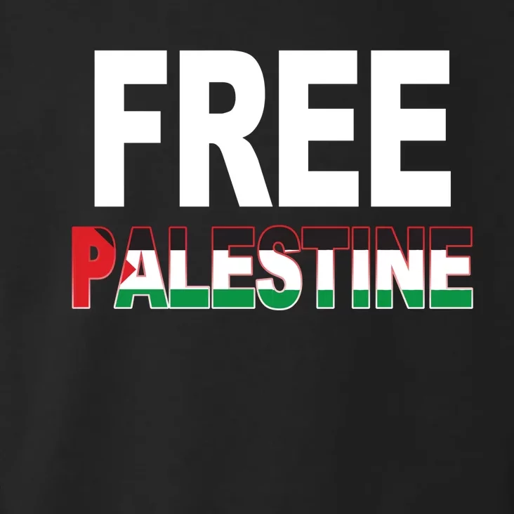 Free Palestine Flag Palestine Toddler Hoodie