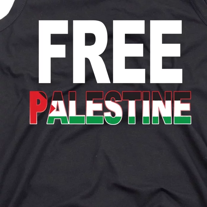 Free Palestine Flag Palestine Tank Top