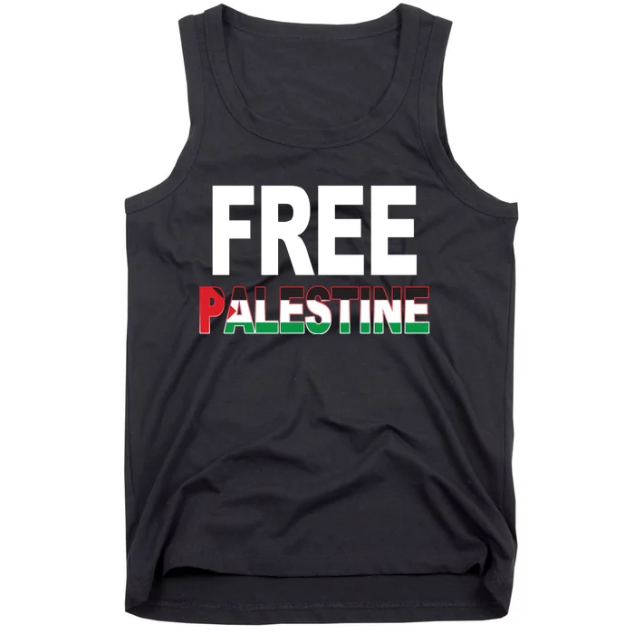 Free Palestine Flag Palestine Tank Top